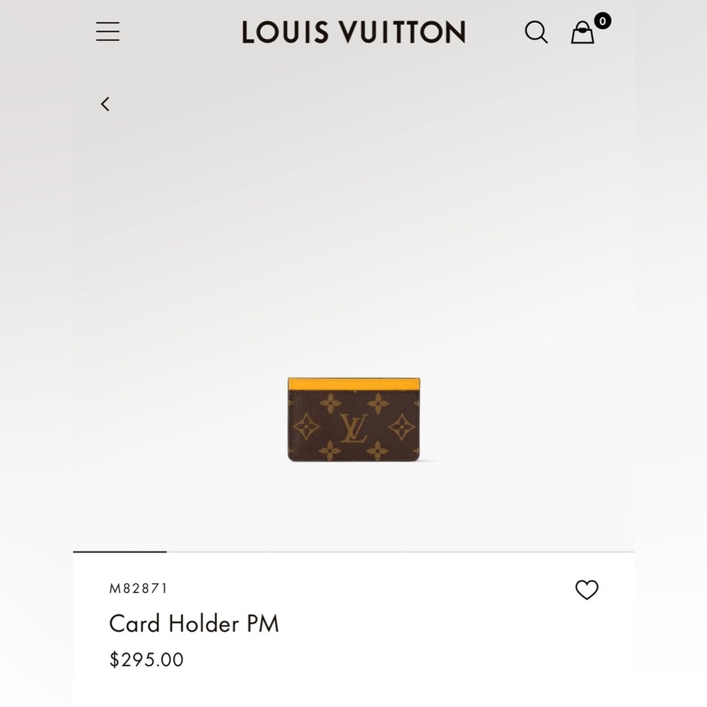 Pre-loved Louis Vuitton Card Holder PM